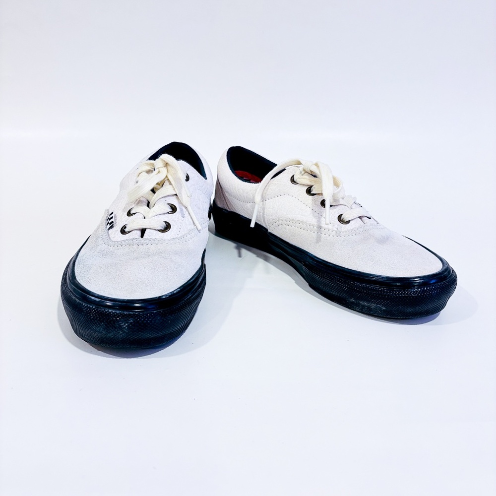 Vans White and Black Sneakers
